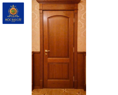 Cửa Gỗ Tự Nhiên Tân Cổ Điển – Tinh Tế Trong Từng Đường Nét