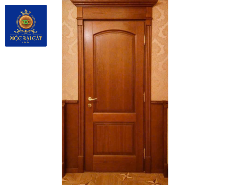 Cửa Gỗ Tự Nhiên Tân Cổ Điển – Tinh Tế Trong Từng Đường Nét
