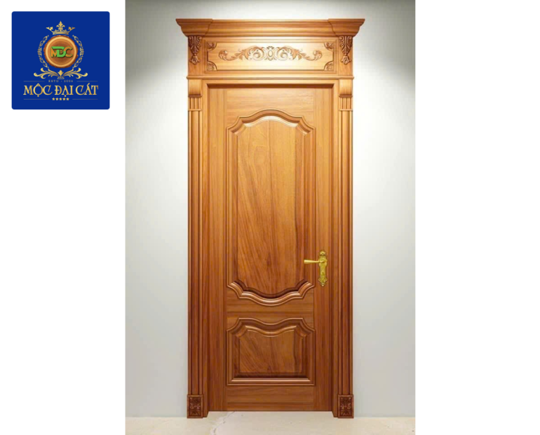 Cửa Gỗ Tự Nhiên Tân Cổ Điển – Sang Trọng & Đẳng Cấp Cho Mọi Không Gian